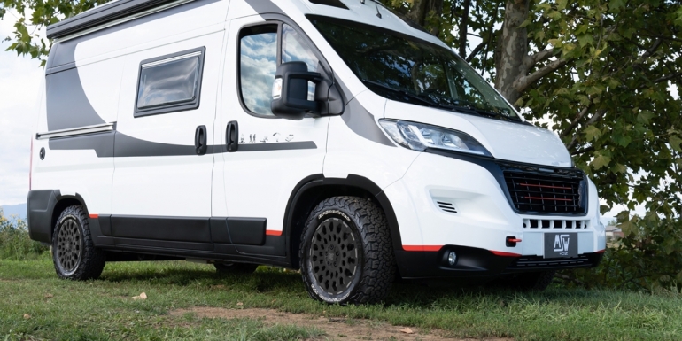 MSW 99 VAN: stylistic innovation for the world of Campers and Vans