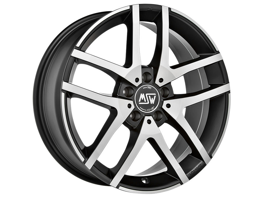 Cerchio MSW: MSW 28 / MATT BLACK FULL POLISHED