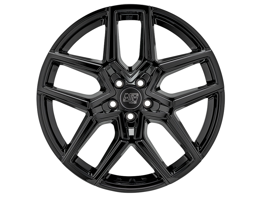 Jante MSW 32 Pour AIWAYS U5 - 7,5x19, Déport 32, 5x112 - Finition Gloss Black + Diamond Lip - Neuf Sous Emballage